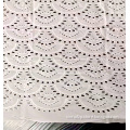 swiss embroidered lace white 100% cotton embroidery fabric
